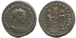 DIOCLETIAN ANTONINIANUS Heraclea (? E/XXI) AD293 IOVETHERCVCONSER. #ANT1928.48.F.A - The Tetrarchy (284 AD Tot 307 AD)