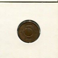 5 ORE 1972 SWEDEN Coin #AR507.U.A - Svezia