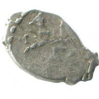 RUSIA RUSSIA 1696-1717 KOPECK PETER I PLATA 0.3g/9mm #AB926.10.E.A - Russie