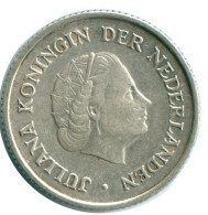 1/4 GULDEN 1954 ANTILLAS NEERLANDESAS PLATA Colonial Moneda #NL10853.4.E.A - Niederländische Antillen