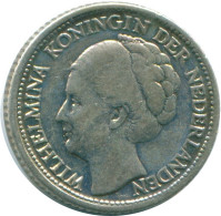 1/4 GULDEN 1944 CURACAO Netherlands SILVER Colonial Coin #NL10548.4.U.A - Curacao
