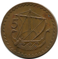 5 MILS 1960 CYPRUS Coin #BA202.U.A - Cyprus