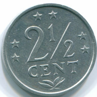 2 1/2 CENT 1979 NETHERLANDS ANTILLES Aluminium Colonial Coin #S10563.U.A - Antilles Néerlandaises