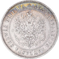 Monnaie, Finlande, Alexander II, 2 Markkaa, 1874, Helsinki, TB+, Argent, KM:7.2 - Finland