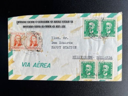 BRASIL 1968 AIR MAIL LETTER JOAO PESSOA TO HILVERSUM NETHERLANDS 02-05-1968 BRAZILIE - Cartas & Documentos