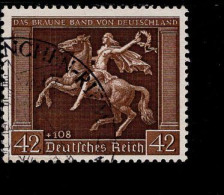 Deutsches Reich 671 Das Braune Band Gestempelt Used (3) - Oblitérés