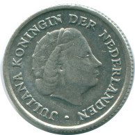 1/10 GULDEN 1963 NIEDERLÄNDISCHE ANTILLEN SILBER Koloniale Münze #NL12529.3.D.A - Niederländische Antillen