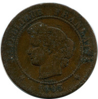 5 CENTIMES 1895 A FRANCIA FRANCE Moneda #AM962.E.A - 5 Centimes