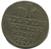 Germany Pfennig 1741 HCRF City Of Goslar (German States) #AC028.8.U.A - Altri & Non Classificati