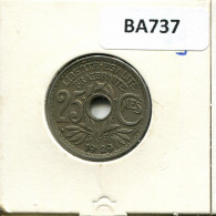 25 CENTIMES 1929 FRANKREICH FRANCE Französisch Münze #BA737.D.A - 25 Centimes