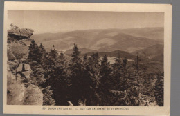 CPA - 67 - Donon - Vue Sur La Chaîne Du Champ-du-Feu- Non Circulée - Other & Unclassified