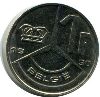 1 FRANC 1990 DUTCH Text BELGIQUE BELGIUM Pièce #AZ359.F.A - 1 Franc