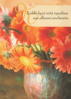 FLOWERS Vintage Postcard CPSM #PBZ009.A - Flowers