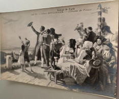 Salon De Paris L Oiseau De France Par Albert Bettanier Famille Alscacienne Admirant L Avion Venant Les Liberes -ed ND 59 - Musées