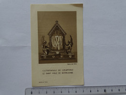 Image Religieuse - Cathédrale De Chartres, Souvenir Des Fêtes Mariales 1927 - Images Religieuses