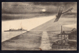 MILITAIRE - Guerre Navale 1914/15 - Avion Français Rentrant De Reconnaissance à Bord Du Croiseur De 1er Rang Jules Ferry - Guerre 1914-18