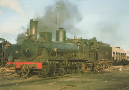 ZUG Schienenverkehr Eisenbahnen Vintage Ansichtskarte Postkarte CPSM #PAA725.A - Trains