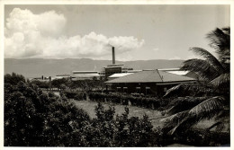 Dominican Republic, BARAHONA, Sugar Batey North View (1940s) RPPC Postcard - Dominicaanse Republiek