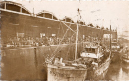 DIEPPE ( 76 ) - Halle D'arrivée Du Poisson ( Cpsm Dentelée ) - Dieppe