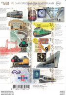 NETHERLANDS Pays Bas 2014 175 Jaar Spoor HISTORY OF TRAINS - MNH** - Eisenbahnen