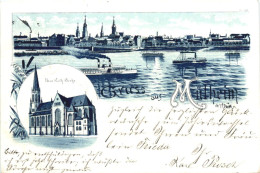 Gruss Aus Mülheim Am Rhein - Litho - Köln - Köln