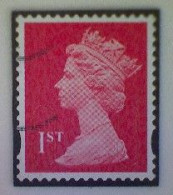 Great Britain, Scott #MH426 (M20L/MTIL), Used(o), 2020, Machin: Queen Elizabeth II, 1st, Royal Mail Red - Série 'Machin'