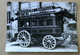 BUS - AUTOCARS  -  à COMPIEGNE - Musée De La Voiture - OMNIBUS PARISIEN 1910 - Buses & Coaches