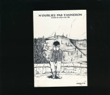 Carte écrite Et Signée Par L'illustrateur Fabien Moreau N'oubliez Pas Tanneron Incendies De Juillet Août 1986 - Disasters