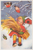 CHILDREN Scene Landscape Vintage Postcard CPSM #PBB447.A - Szenen & Landschaften