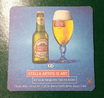 Stella Artois Is Art - Beer Mats