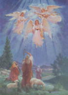 ENGEL Weihnachten Vintage Ansichtskarte Postkarte CPSM #PBP546.A - Angels