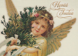 ANGELO Natale Vintage Cartolina CPSM #PBP464.A - Angels