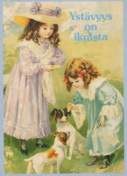 NIÑOS Escenas Paisajes Vintage Tarjeta Postal CPSM #PBU363.A - Scènes & Paysages