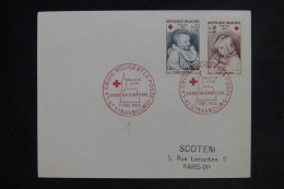 FRANCE - Oblitération FDC En 1965 - Croix Rouge - Enveloppe Scotem - L 152947 - 1960-1969