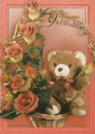 NASCERE Animale Vintage Cartolina CPSM #PBS182.A - Bears