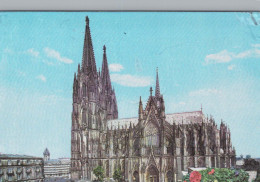 GERMANY Köln Am Rhein GATTOhedral - Southern Side LENTICULAR 3D Vintage Cartolina CPSM #PAZ182.A - Köln