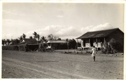 Dominican Republic, BARAHONA, Sugar Batey 5 Partial View (1940s) RPPC Postcard - República Dominicana