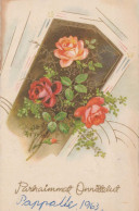 FLEURS Vintage Carte Postale CPA #PKE624.A - Fleurs