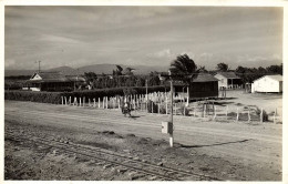 Dominican Republic, BARAHONA, Sugar Batey 4 Partial View (1940s) RPPC Postcard - República Dominicana