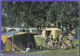 Carte Postale 77. Precy-sur-Marne  Le Camping   Très Beau Plan - Other & Unclassified