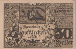 50 HELLER 1920 Stadt HOFKIRCHEN IM MÜHLKREIS Oberösterreich Österreich Notgeld Papiergeld Banknote #PG855 - [11] Local Banknote Issues