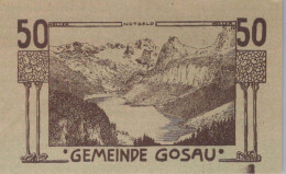 50 HELLER 1920 Stadt GOSAU Oberösterreich Österreich Notgeld Papiergeld Banknote #PG832 - [11] Local Banknote Issues