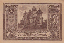 50 Heller 1920 Stadt Federal State Of Niedrigeren Österreich #PE438 - [11] Local Banknote Issues