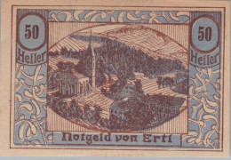 50 HELLER 1920 Stadt ERTL Niedrigeren Österreich Notgeld Banknote #PF220 - [11] Local Banknote Issues