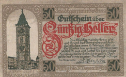 50 HELLER 1920 Stadt ENNS Oberösterreich Österreich Notgeld Banknote #PF099 - [11] Local Banknote Issues