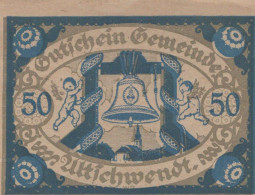 50 HELLER 1920 Stadt ALTSCHWENDT Oberösterreich Österreich Notgeld #PF264 - [11] Emissions Locales