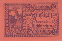 50 HELLER 1920 Stadt AICHKIRCHEN Oberösterreich Österreich Notgeld #PE159 - [11] Emissions Locales