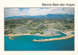France Villeneuve-Loubet Vue Aérienne De Marina Baie Des Ange - Grasse