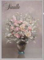 FLOWERS Vintage Postcard CPSM #PAR733.GB - Blumen