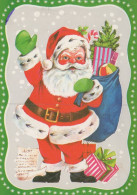 SANTA CLAUS CHRISTMAS Holidays Vintage Postcard CPSM #PAK837.GB - Santa Claus